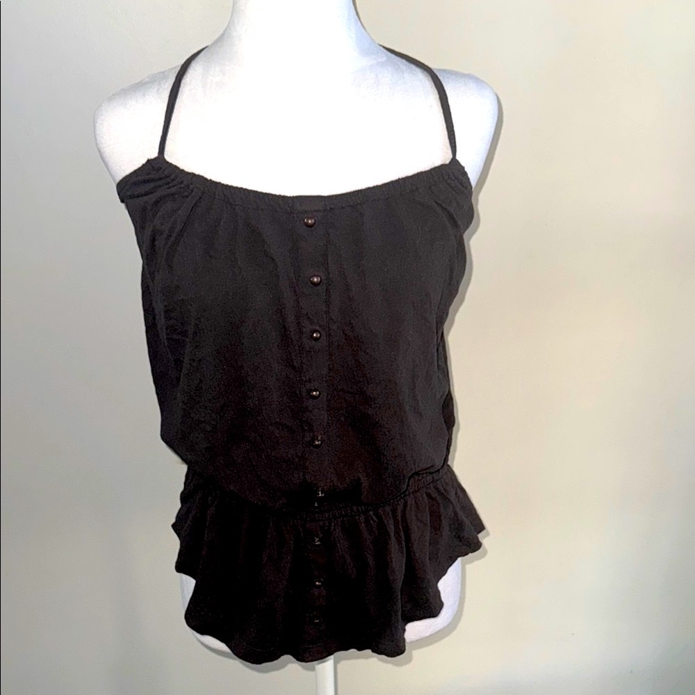 Element Slate Sleeveless Peplum Camisole